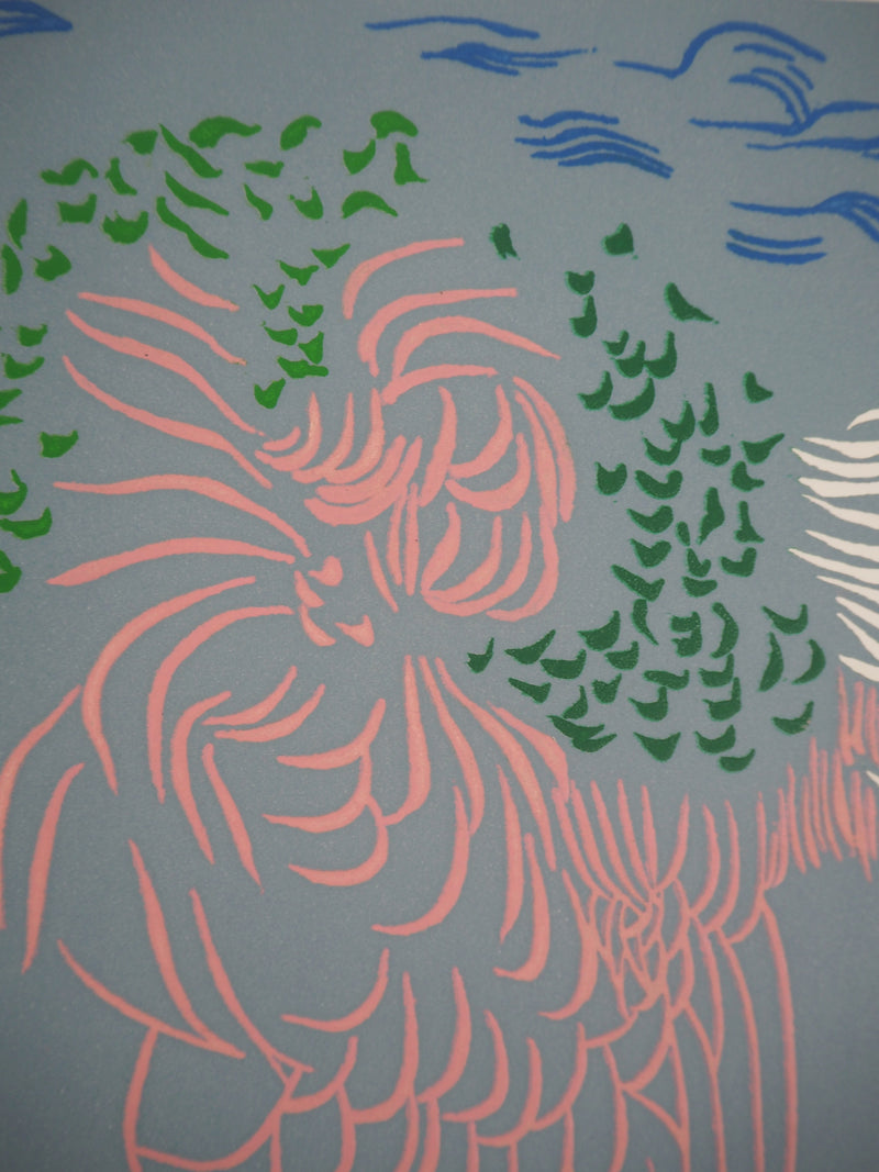 Jacques HEROLD : Mère Nature, 1975 - Gravure (détail)