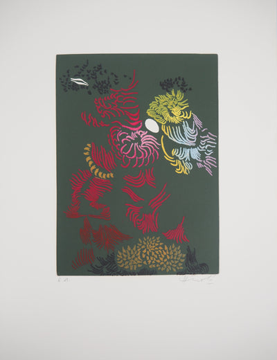 Jacques HEROLD : Nature au clair de lune, 1975 - Gravure