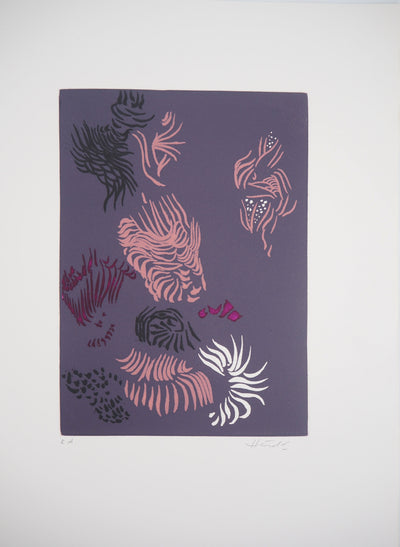 Jacques HEROLD : Oiseaux surréalistes, 1975 - Gravure