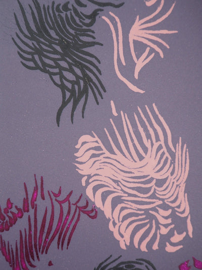 Jacques HEROLD : Oiseaux surréalistes, 1975 - Gravure (détail)