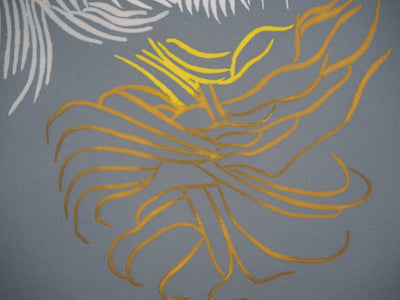 Jacques HEROLD : La transcendance du paon, 1975 - Gravure (détail)