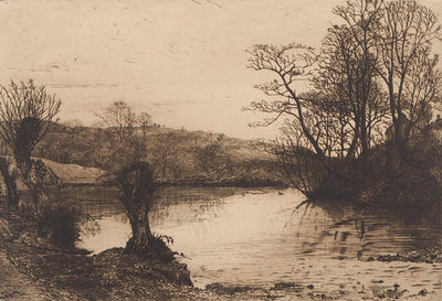 John Postle HESELTINE : Branscombe, Dyon, 1881 - Gravure (détail)