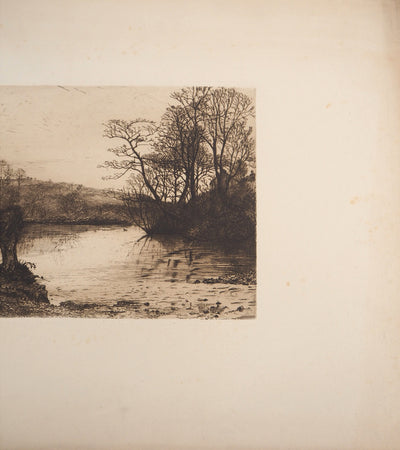 John Postle HESELTINE : Branscombe, Dyon, 1881 - Gravure (détail)
