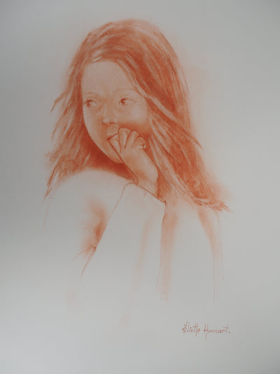 Juliette HONNART : Chuchotements - Lithographie