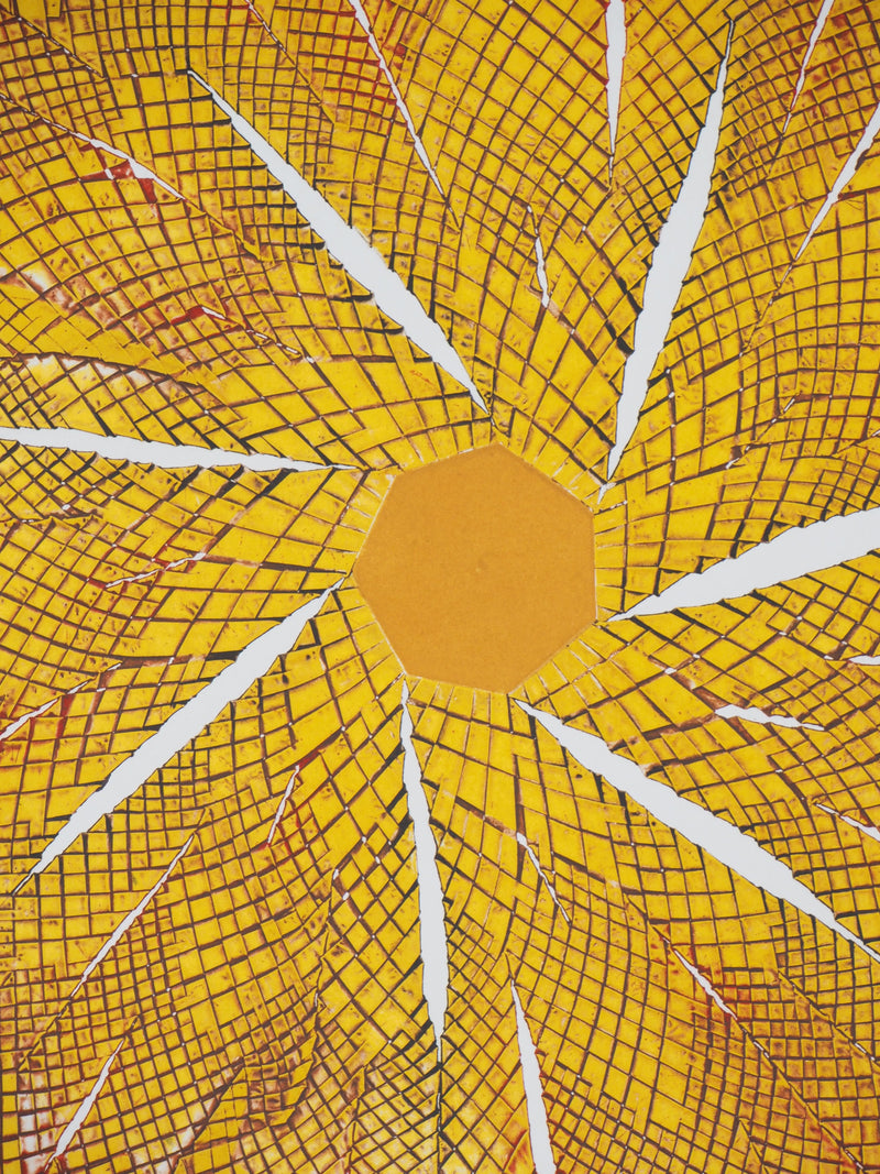 Guy HOUDOUIN : Pectoral de Patak II - Gravure (détail)