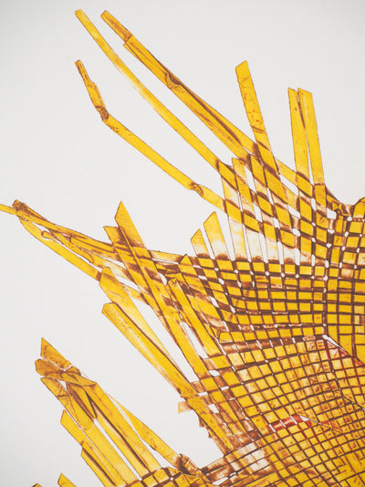 Guy HOUDOUIN : Pectoral de Patak II - Gravure (détail)