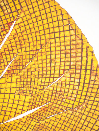 Guy HOUDOUIN : Pectoral de Patak II - Gravure (détail)