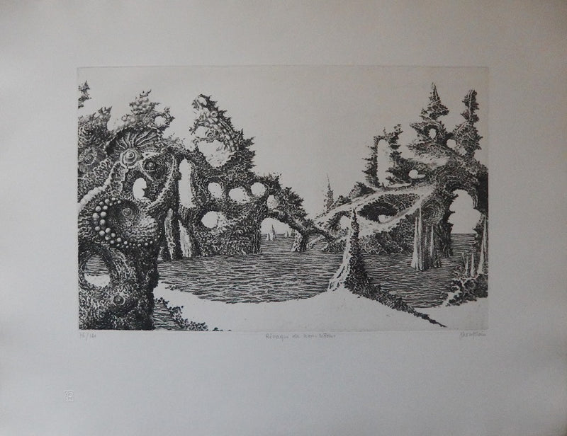 Jacques HOUPLAIN : Rivages de non-retour - art