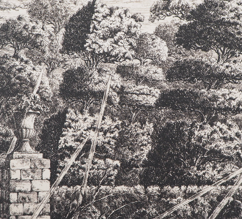 François HOUTIN : En conquête, 2002 - Gravure (détail)