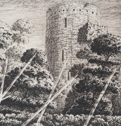 François HOUTIN : En conquête, 2002 - Gravure (détail)