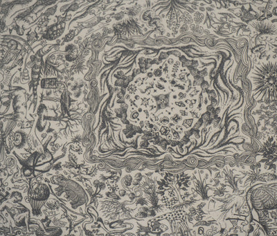 François HOUTIN : La création du monde, 1976 - Gravure (détail)