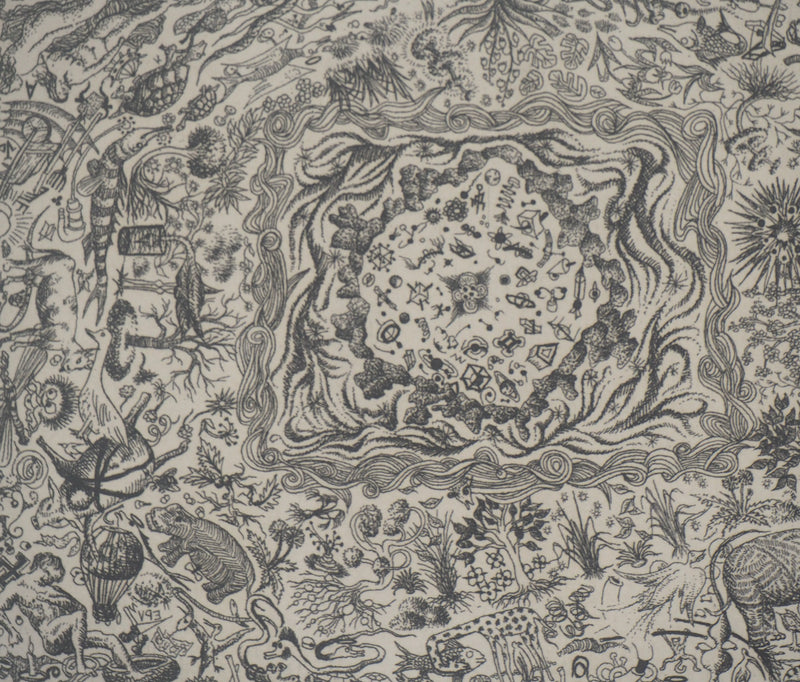 François HOUTIN : La création du monde, 1976 - Gravure (détail)