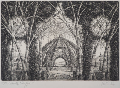 François HOUTIN : Nouvelle échappée, 1994 - Gravure