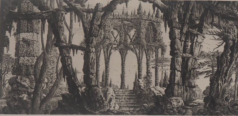 François HOUTIN : Rêverie, 1993 - Gravure