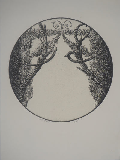 François HOUTIN : Sully, 1994 - Gravure