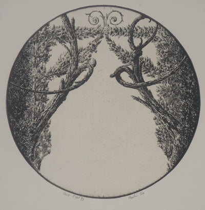 François HOUTIN : Sully, 1994 - Gravure (détail)