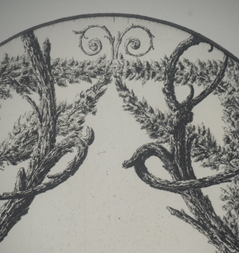 François HOUTIN : Sully, 1994 - Gravure (détail)