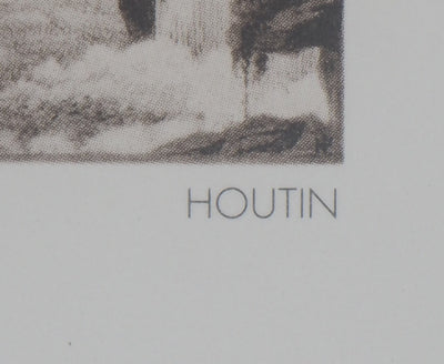 François HOUTIN : Cascades - Héliogravure (détail)