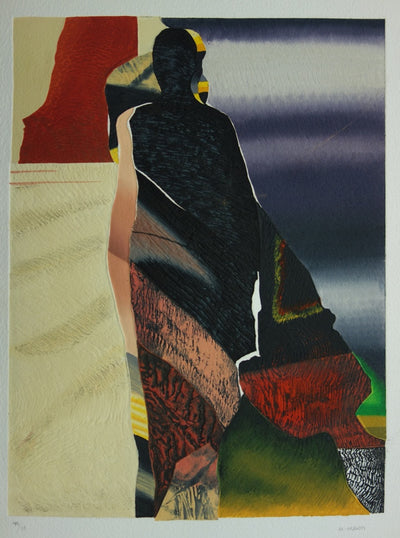 Geneviève HUGON : Indra - Gravure (détail)