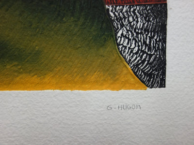 Geneviève HUGON : Indra - Gravure (détail)