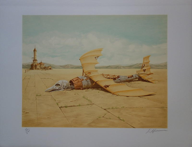 Judson HUSS : Dead Zeppelin - Lithographie