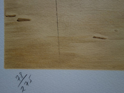 Judson HUSS : Dead Zeppelin - Lithographie (détail)