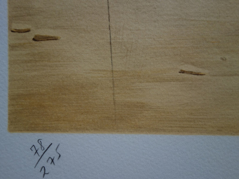 Judson HUSS : Dead Zeppelin - Lithographie (détail)