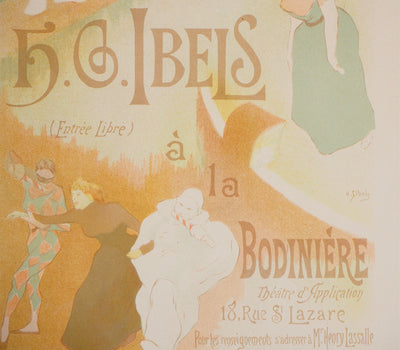 Henri Gabriel IBELS : Cirque, 1897 - Affiche (détail)