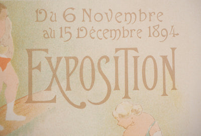 Henri Gabriel IBELS : Cirque, 1897 - Affiche (détail)