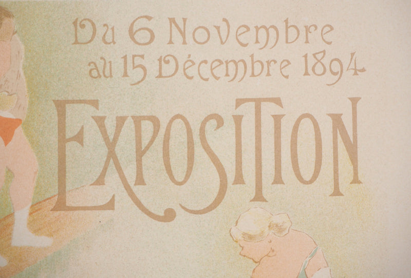 Henri Gabriel IBELS : Cirque, 1897 - Affiche (détail)