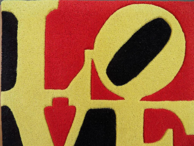 Robert INDIANA : Heliotherapie Liebe LOVE, oeuvre originale (photo de détail 2) - Crédit photo : Galerie Art.Paris