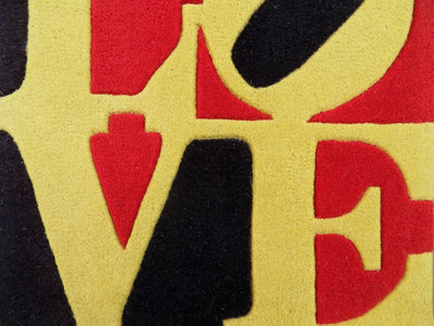 Robert INDIANA : Heliotherapie Liebe LOVE, oeuvre originale (photo de détail 3) - Crédit photo : Galerie Art.Paris