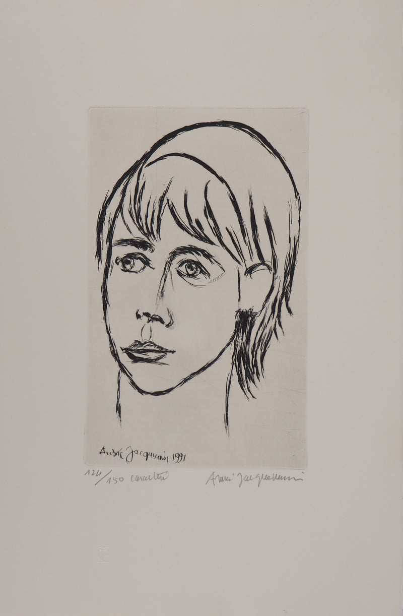 André JACQUEMIN : Caractère : portrait d&