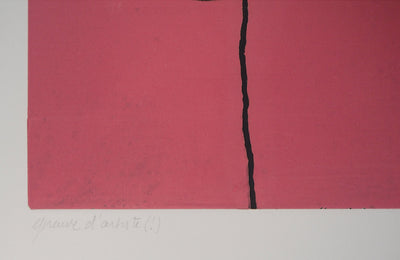Jean-Pierre JOUFFROY : Souvenir, souvenir (Les amoureux) - Gravure (détail)