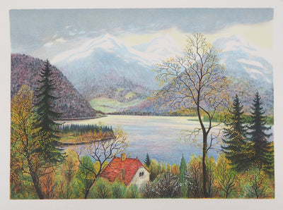 Per JULIUS : Panorama suédois - Lithographie