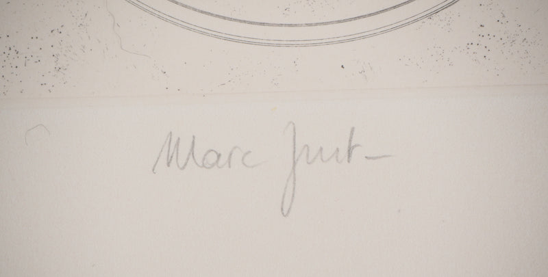 Marc JURT : Bamboos in space - Gravure (détail)
