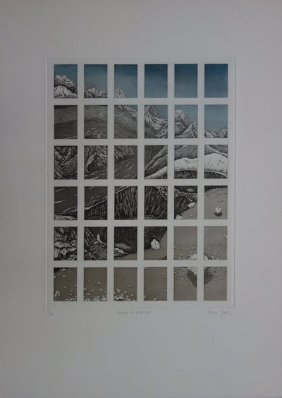 Marc JURT : Paysage et paysages - Gravure