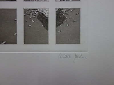 Marc JURT : Paysage et paysages - Gravure (détail)