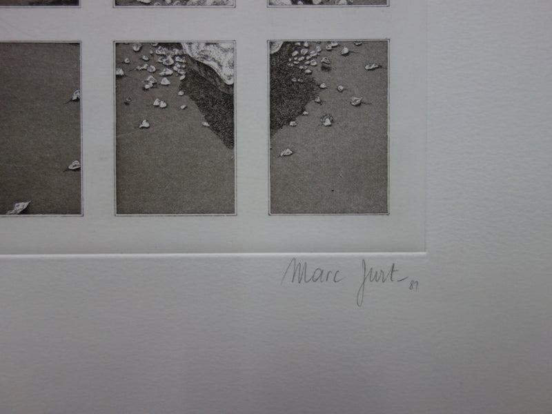 Marc JURT : Paysage et paysages - Gravure (détail)