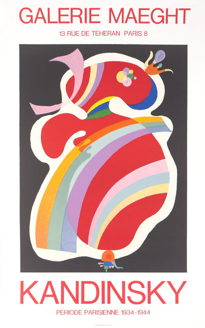 Vassily KANDINSKY : Période parisienne - Affiche