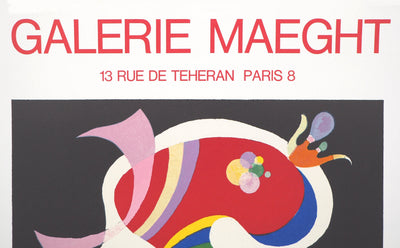 Vassily KANDINSKY : Période parisienne - Affiche (détail)