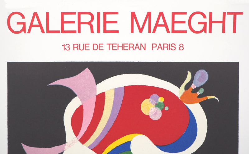 Vassily KANDINSKY : Période parisienne - Affiche (détail)