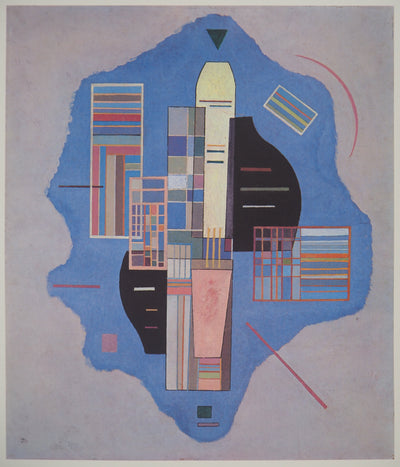 Vassily KANDINSKY : Guitare surréaliste, Héliogravure originale (photo de détail 3) - Crédit photo : Galerie Art.Paris