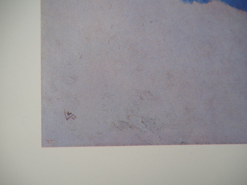 Vassily KANDINSKY : Guitare surréaliste, Héliogravure originale (photo de détail 2) - Crédit photo : Galerie Art.Paris