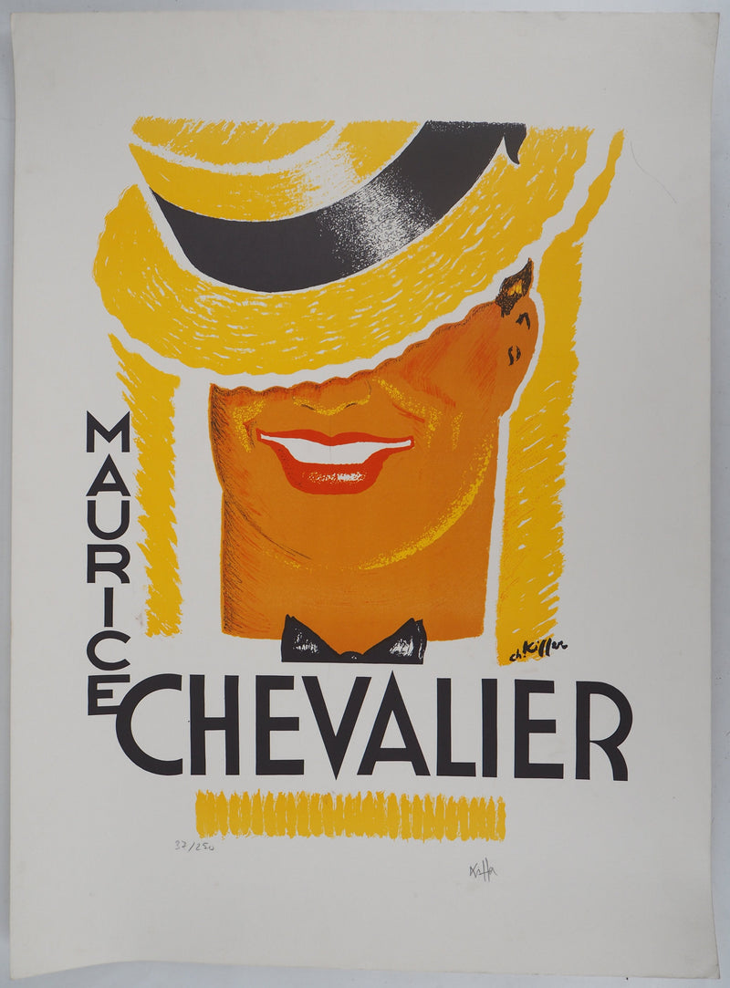 Charles KIFFER : Maurice Chevalier - Lithographie