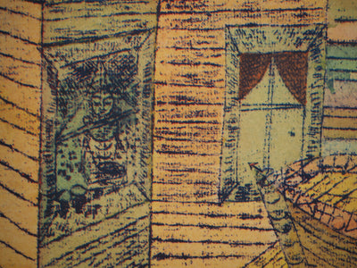 Paul KLEE : Accostage miraculeux ou 112!, Lithographie originale (photo de détail 6) - Crédit photo : Galerie Art.Paris
