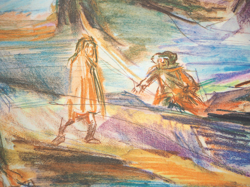 Oskar KOKOSCHKA : Scène d&