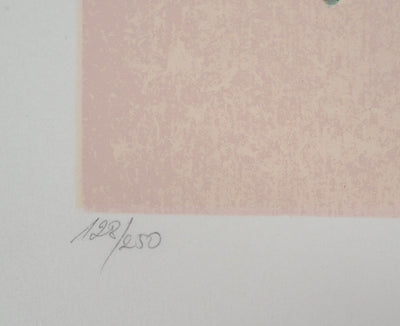Lucien KRIEF : Le Roi David - Lithographie (détail)