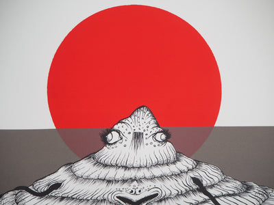 Félix LABISSE : L'Aplatigo, Lithographie originale (photo de détail 4) - Crédit photo : Galerie Art.Paris