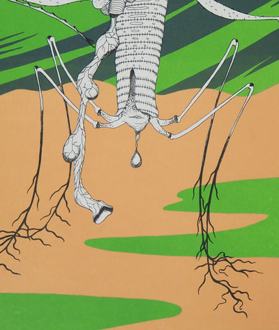 Félix LABISSE : L'Arthus des sables, Lithographie originale (photo de détail 4) - Crédit photo : Galerie Art.Paris